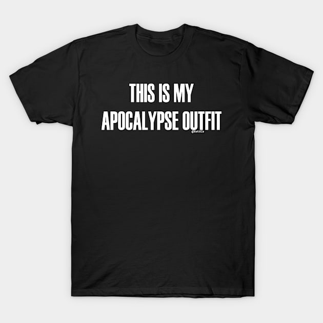 This is my Apocalypse Outfit T-Shirt by Bat13SJx